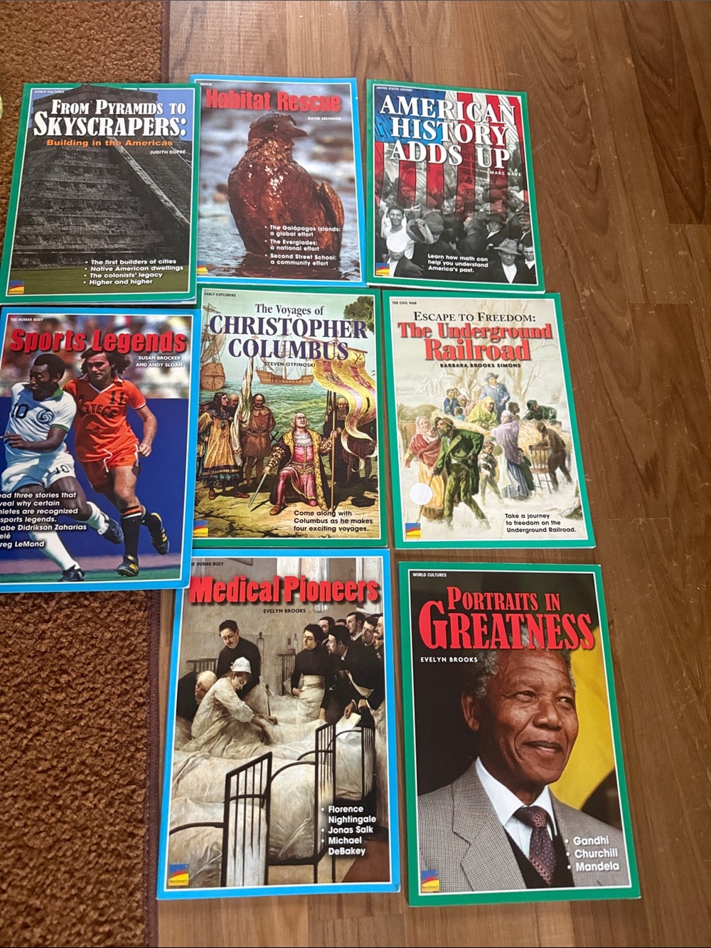 Assorted Benchmark Educational books Pack of 8